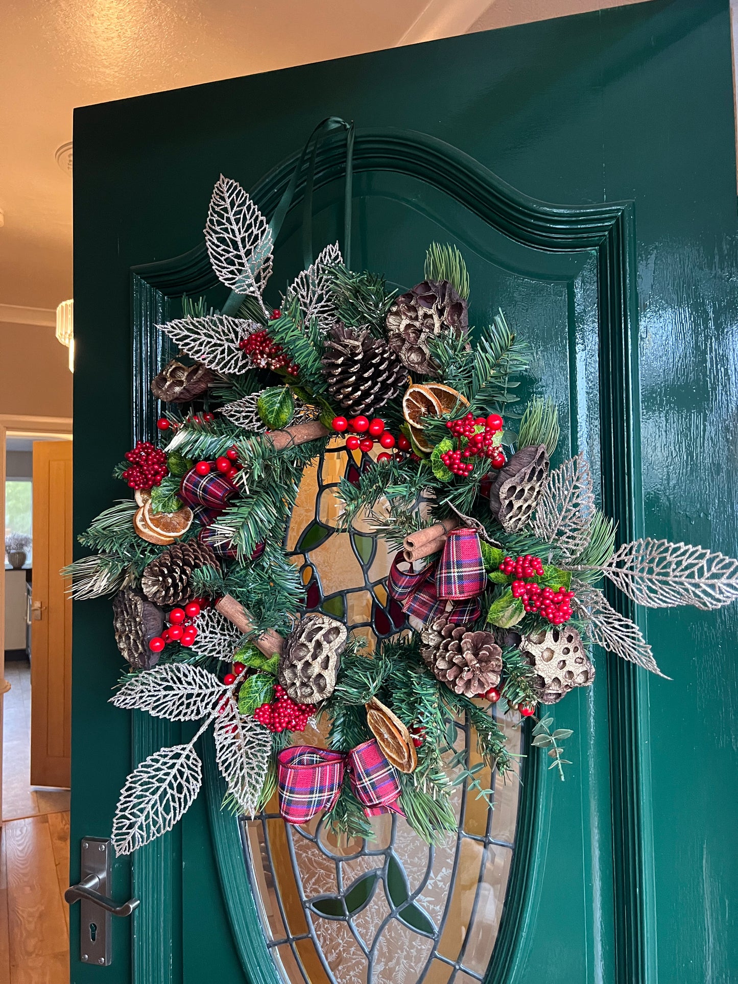 Merry Christmas Door Wreath
