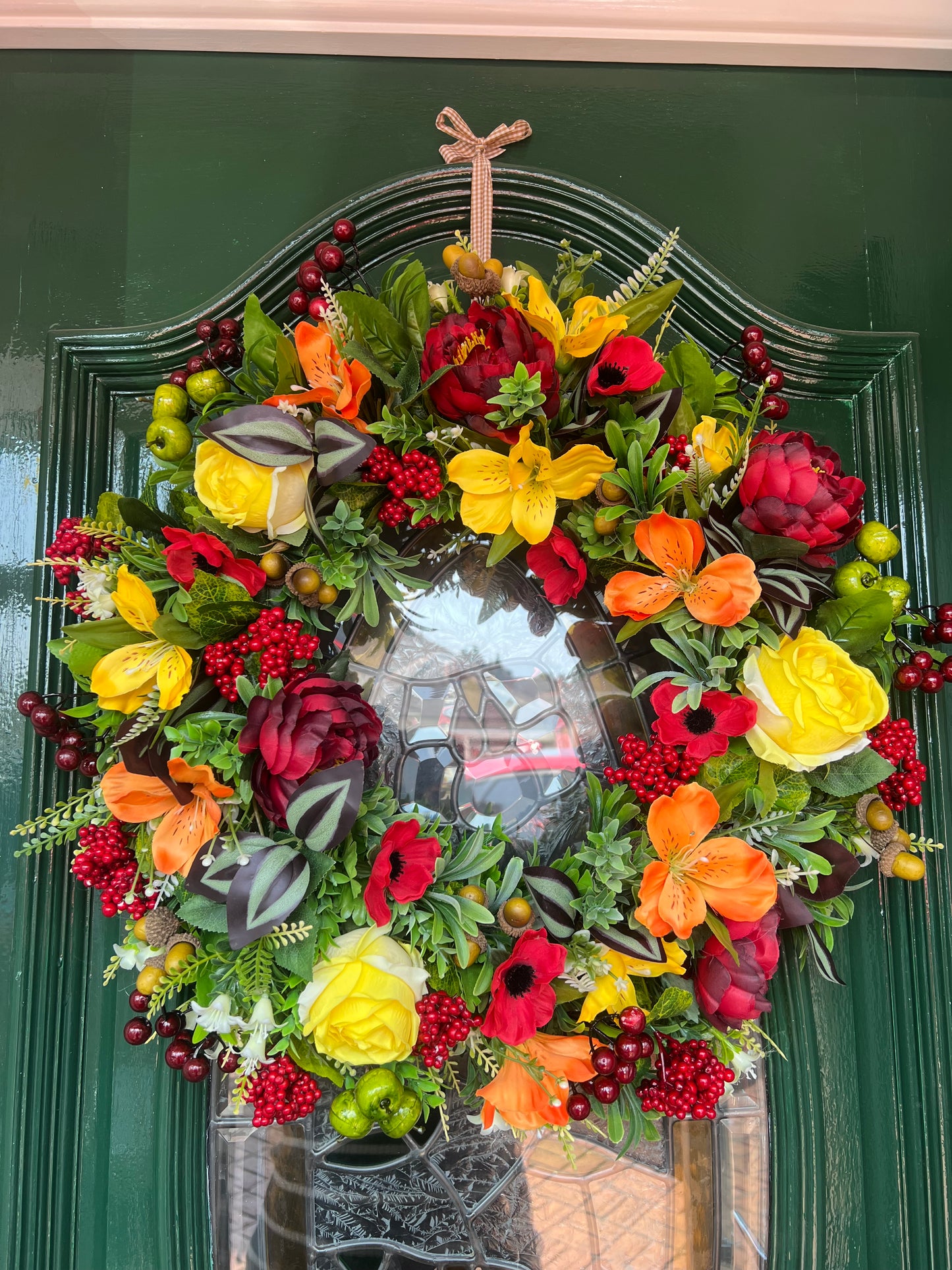 Mulan Door Wreath