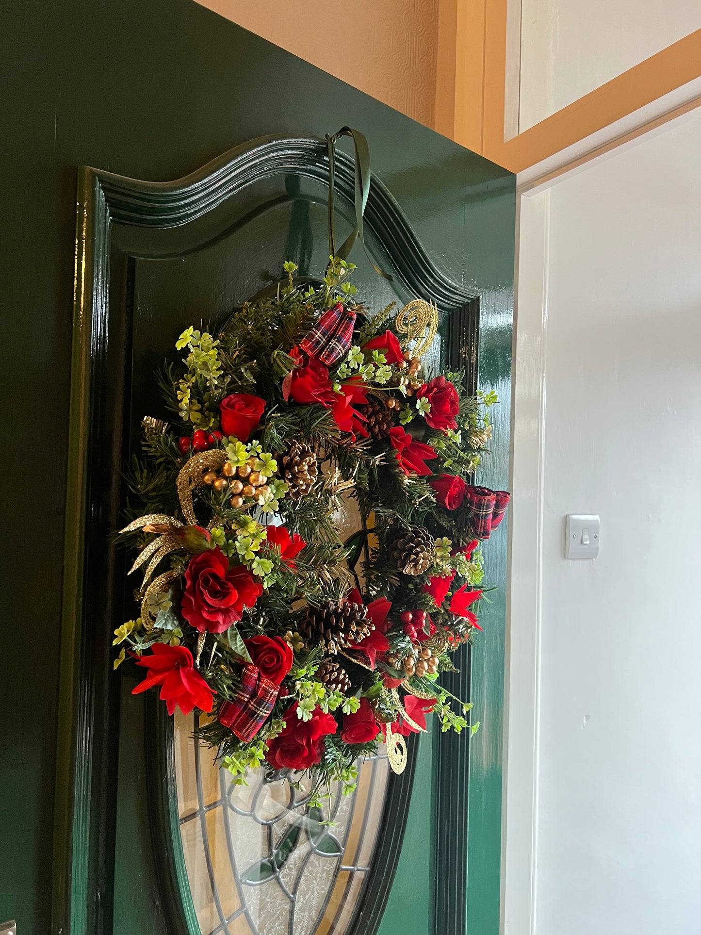 Cheer Christmas Door Wreath