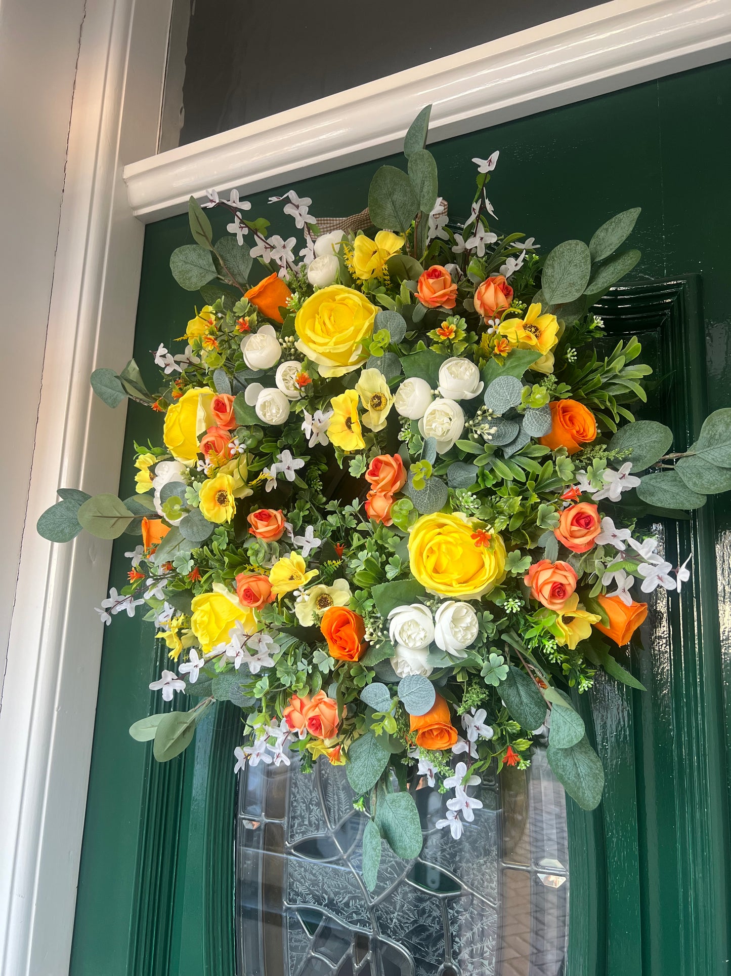 Tiana Door Wreath