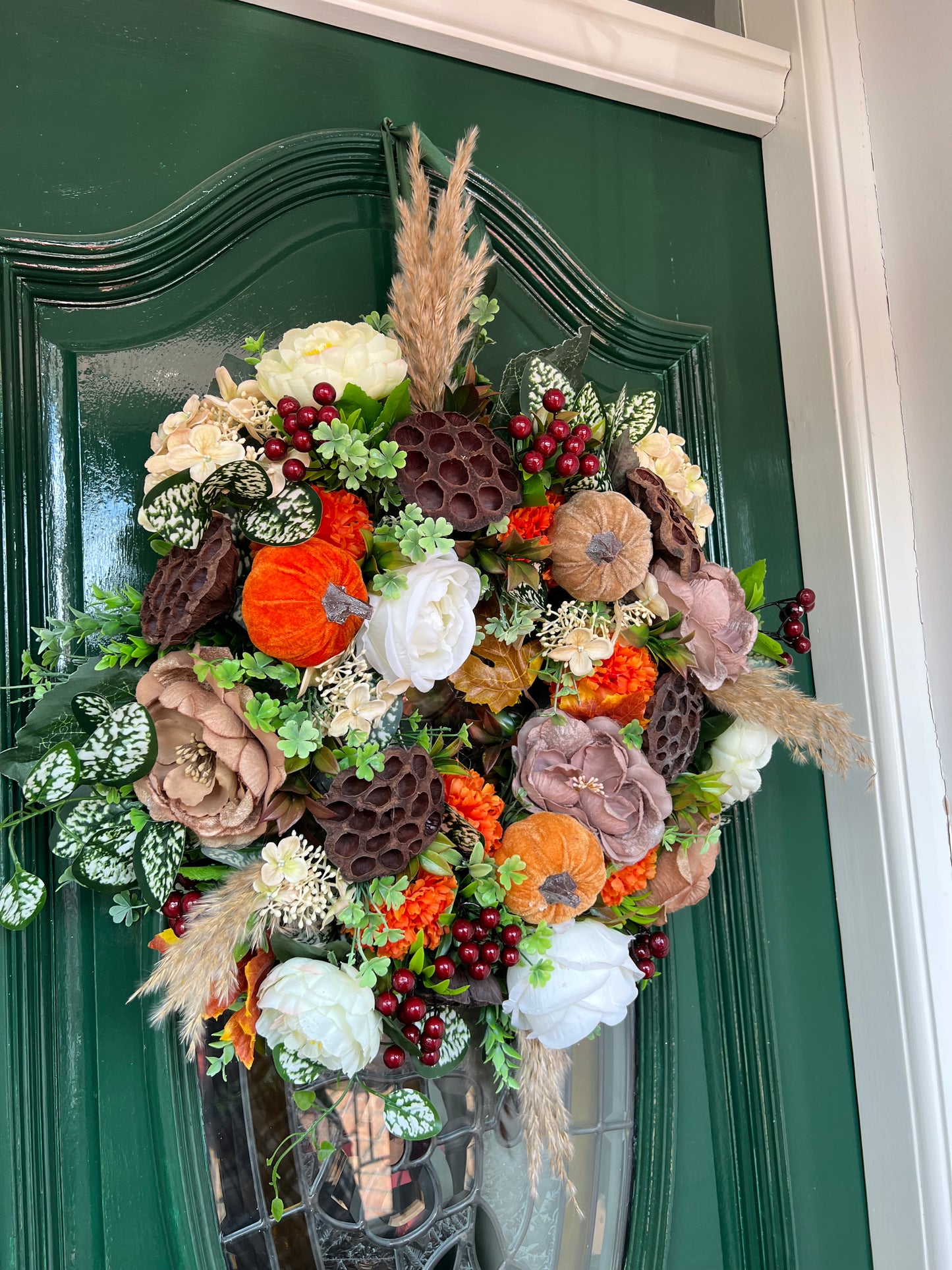 Wednesday Door Wreath