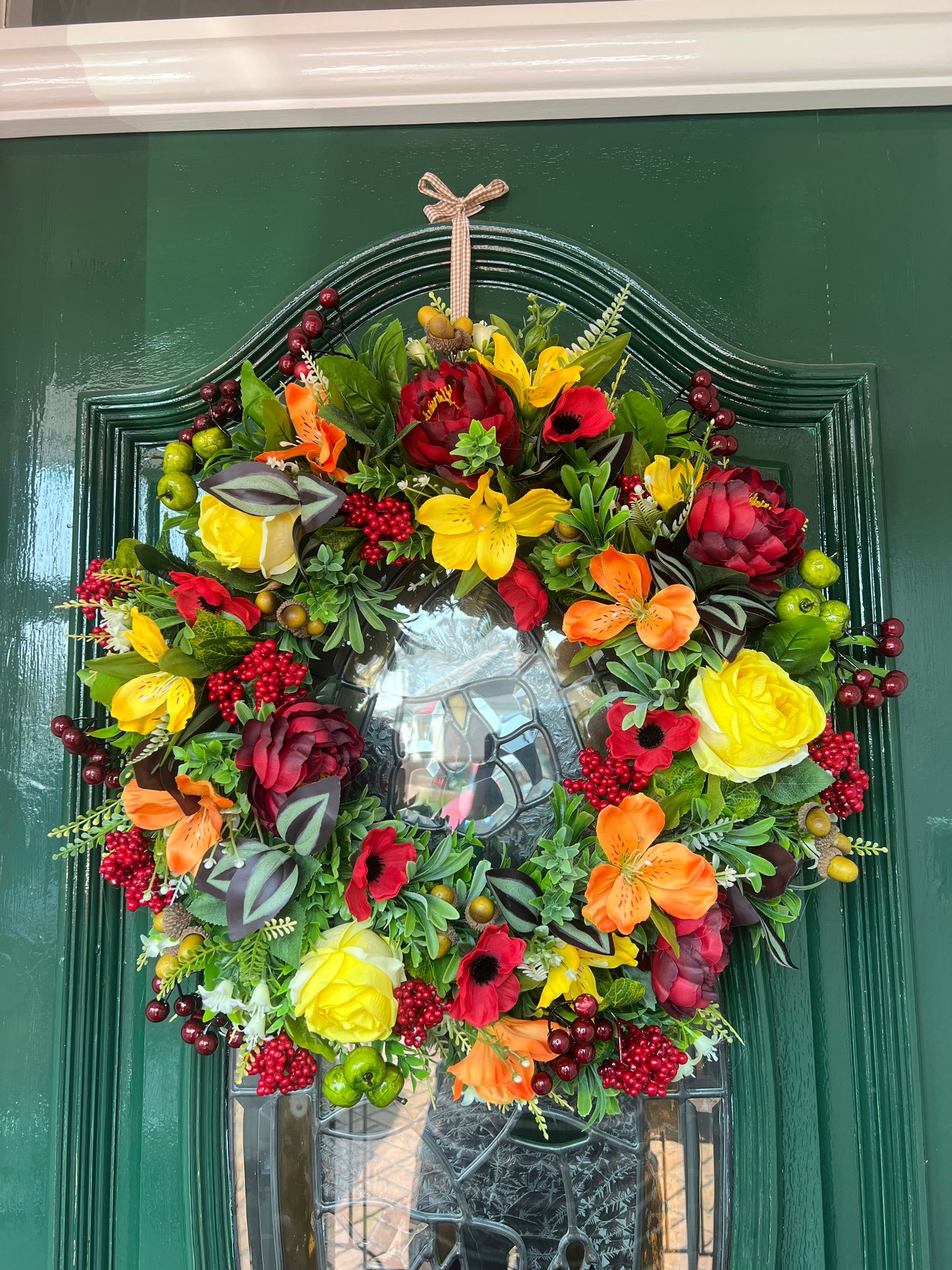 Mulan Door Wreath