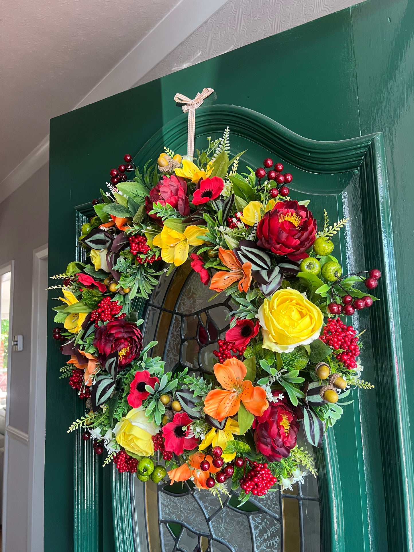 Mulan Door Wreath
