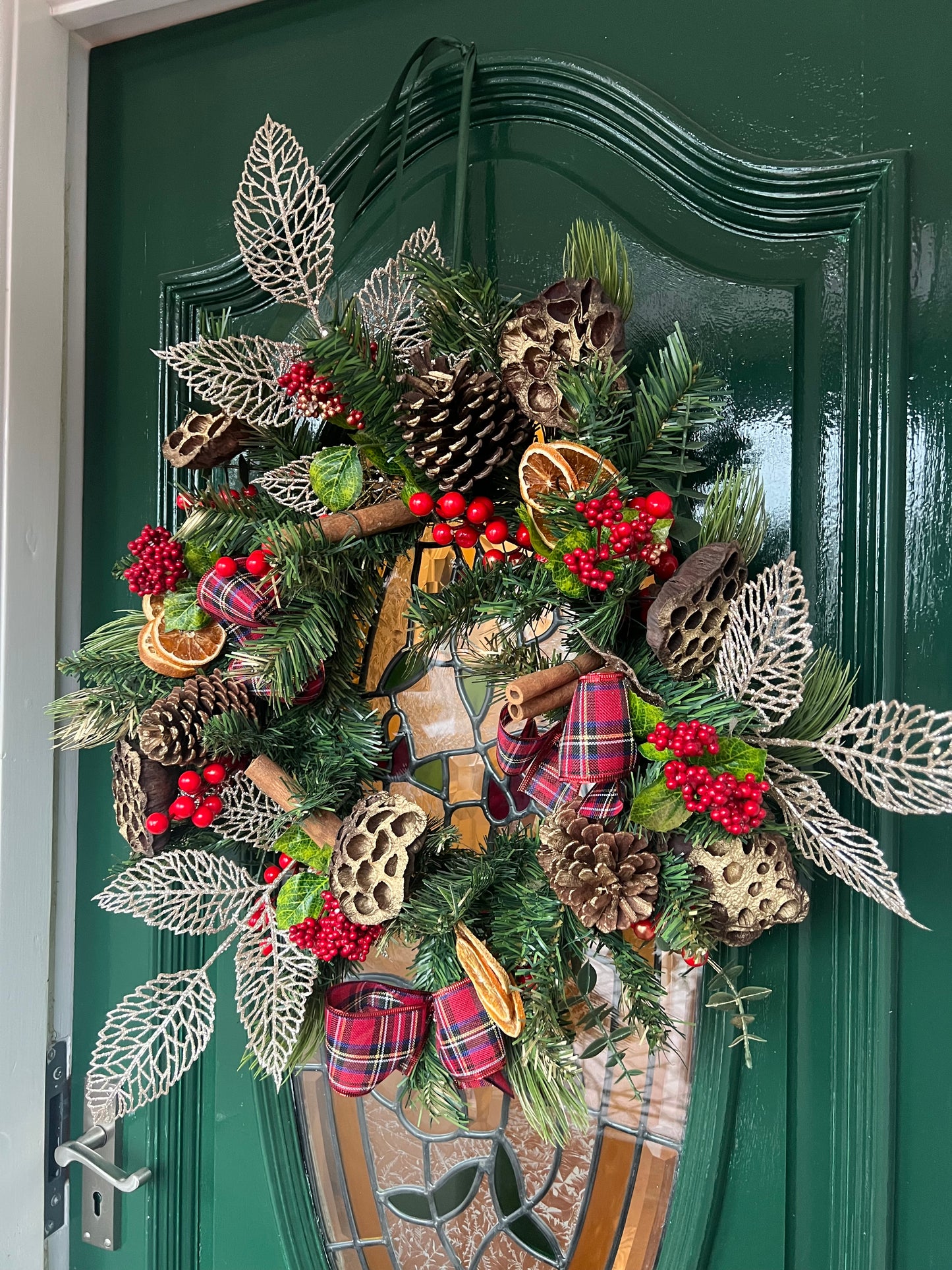 Merry Christmas Door Wreath