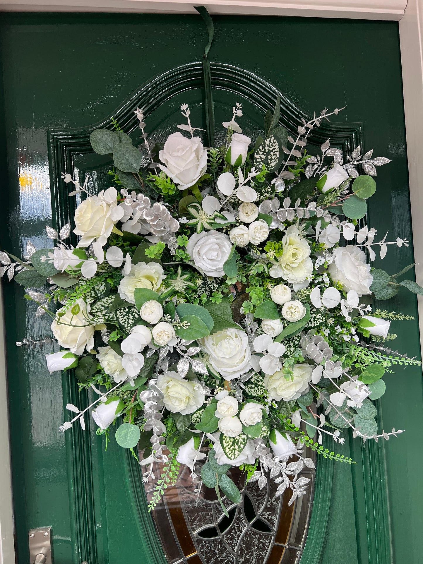 Sparkle Christmas Door Wreath