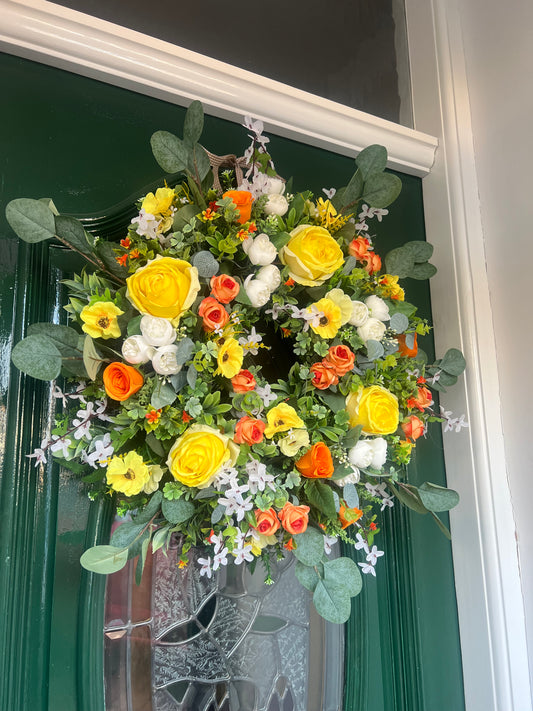 Tiana Door Wreath