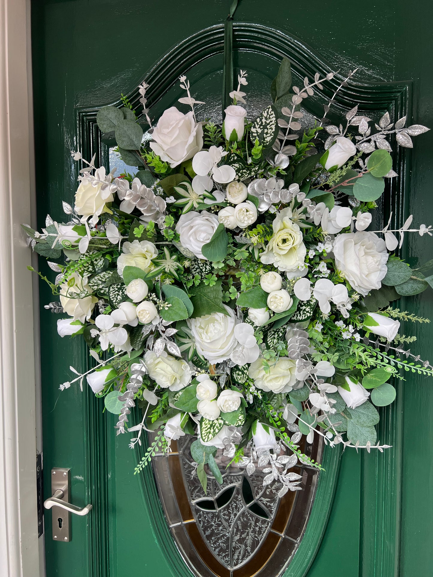 Sparkle Christmas Door Wreath