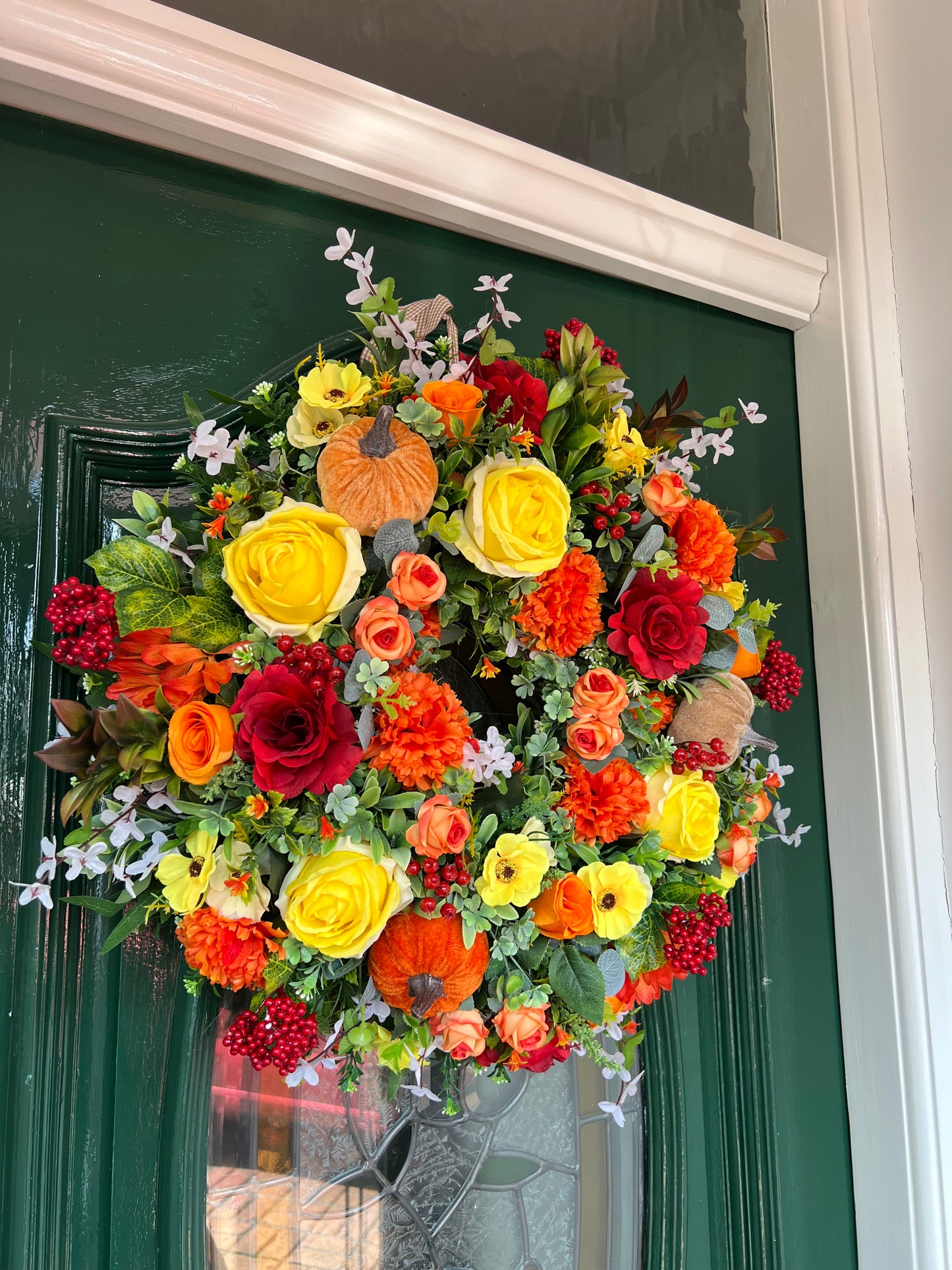 Hermione Door Wreath