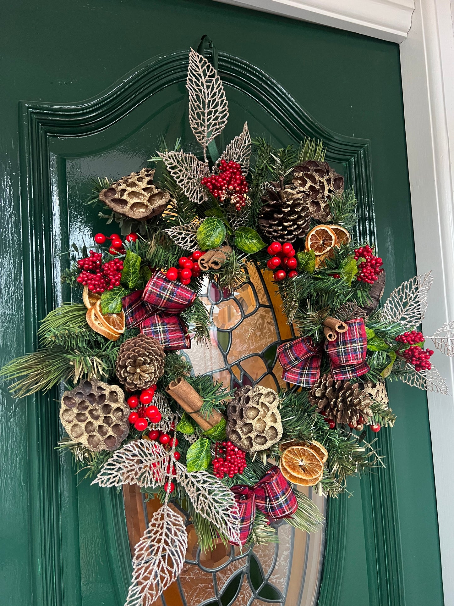 Merry Christmas Door Wreath