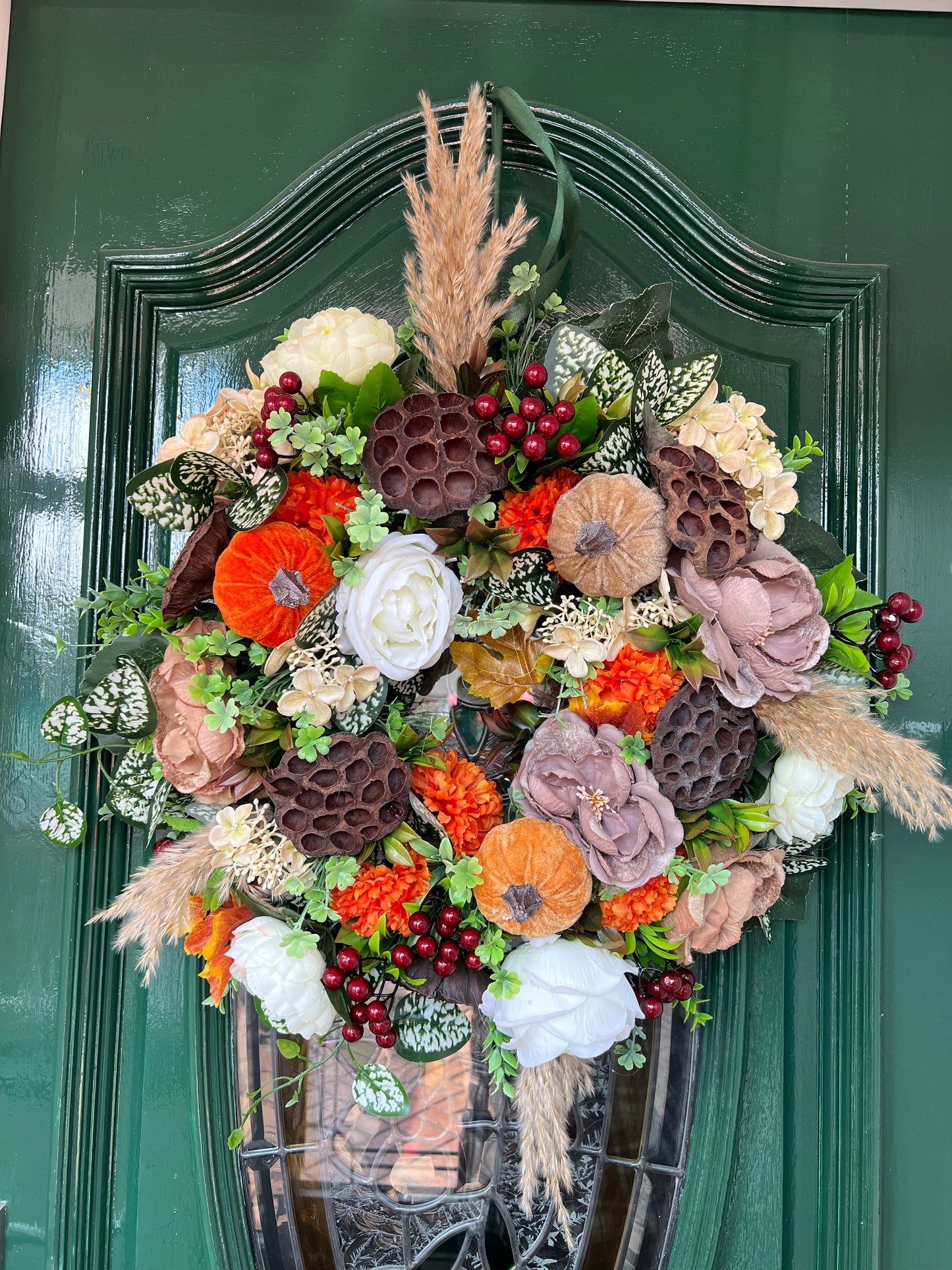 Wednesday Door Wreath