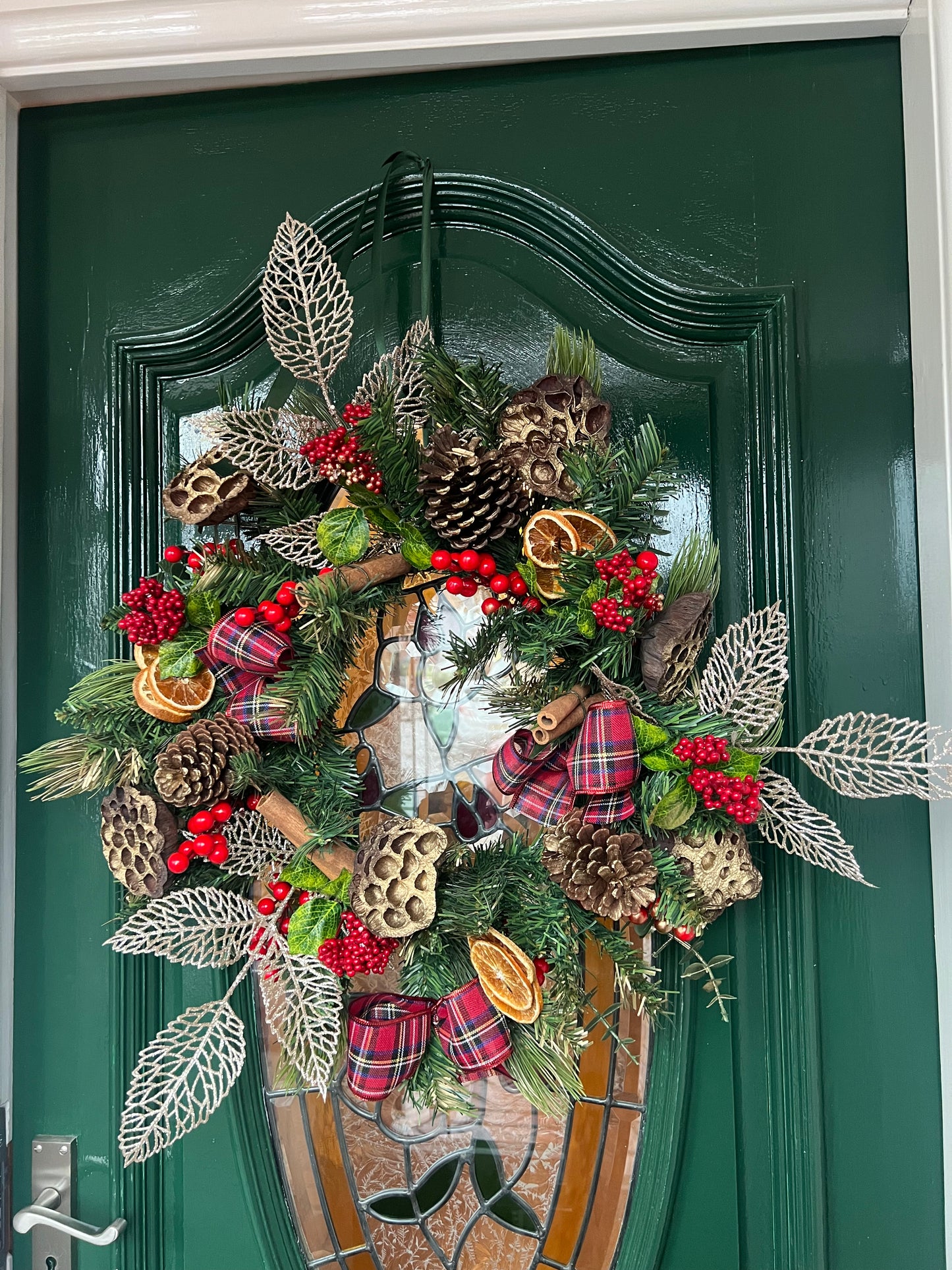 Merry Christmas Door Wreath