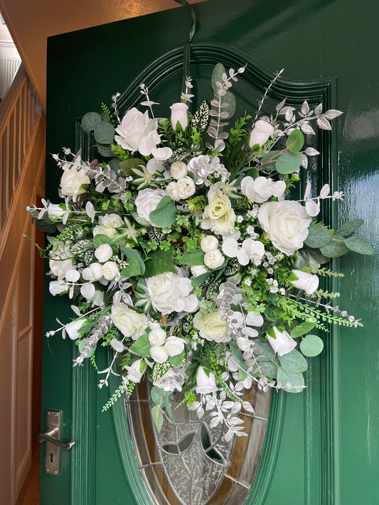 Sparkle Christmas Door Wreath