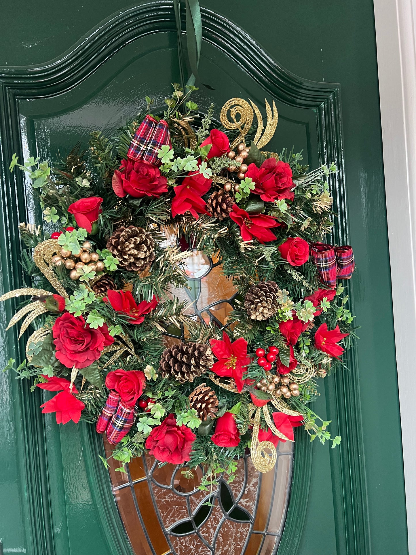 Cheer Christmas Door Wreath