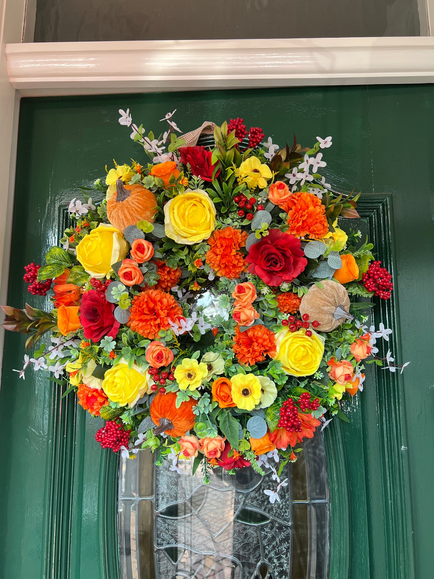 Hermione Door Wreath