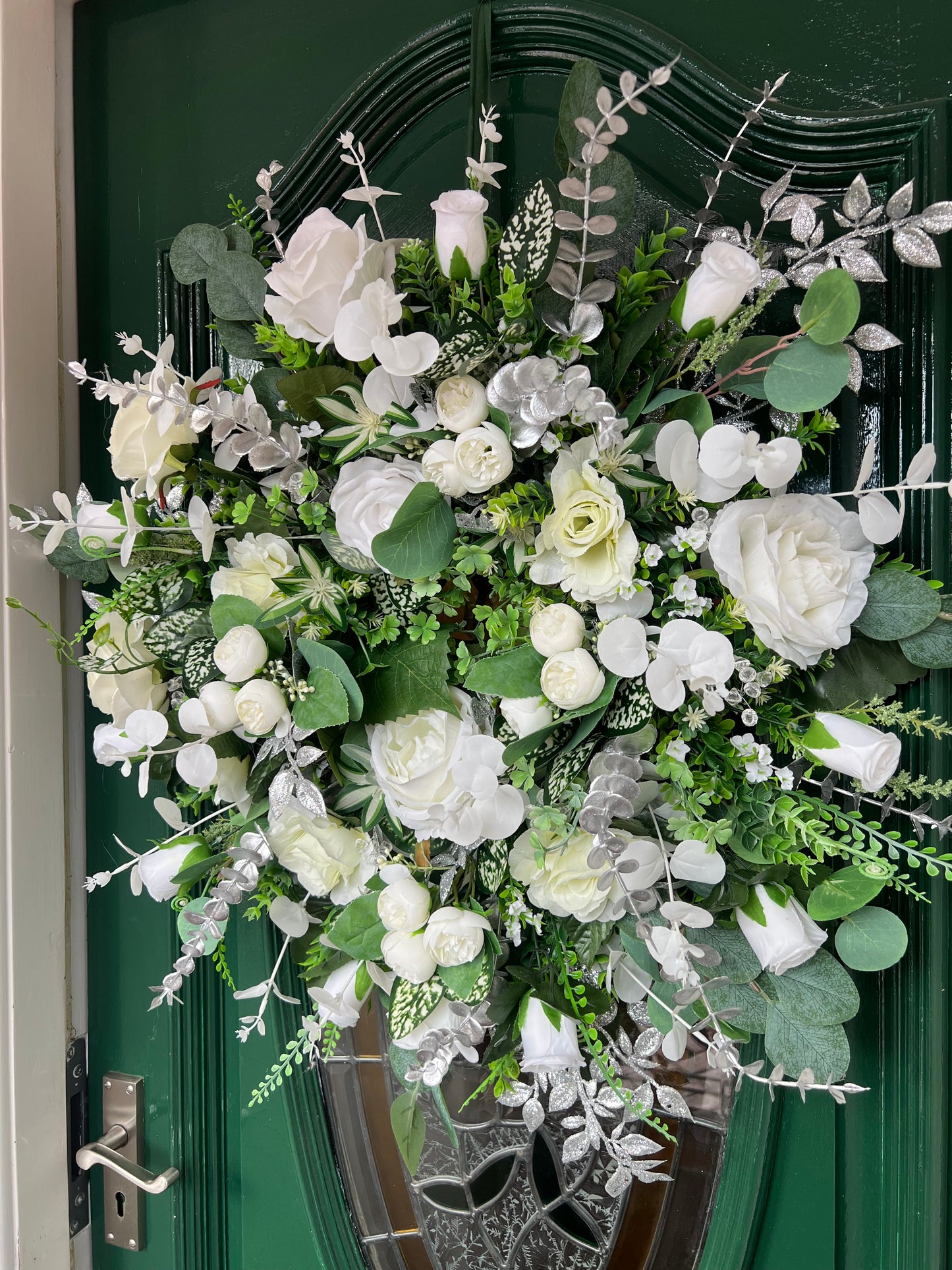 Sparkle Christmas Door Wreath