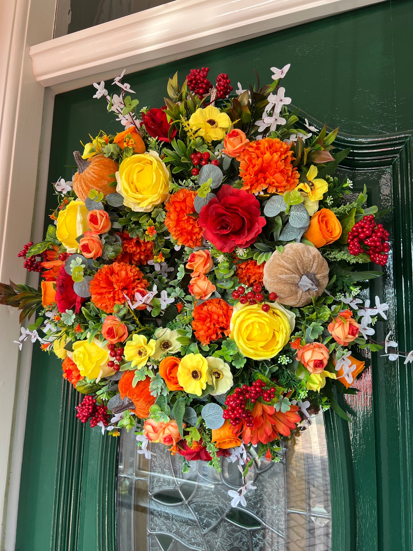 Hermione Door Wreath