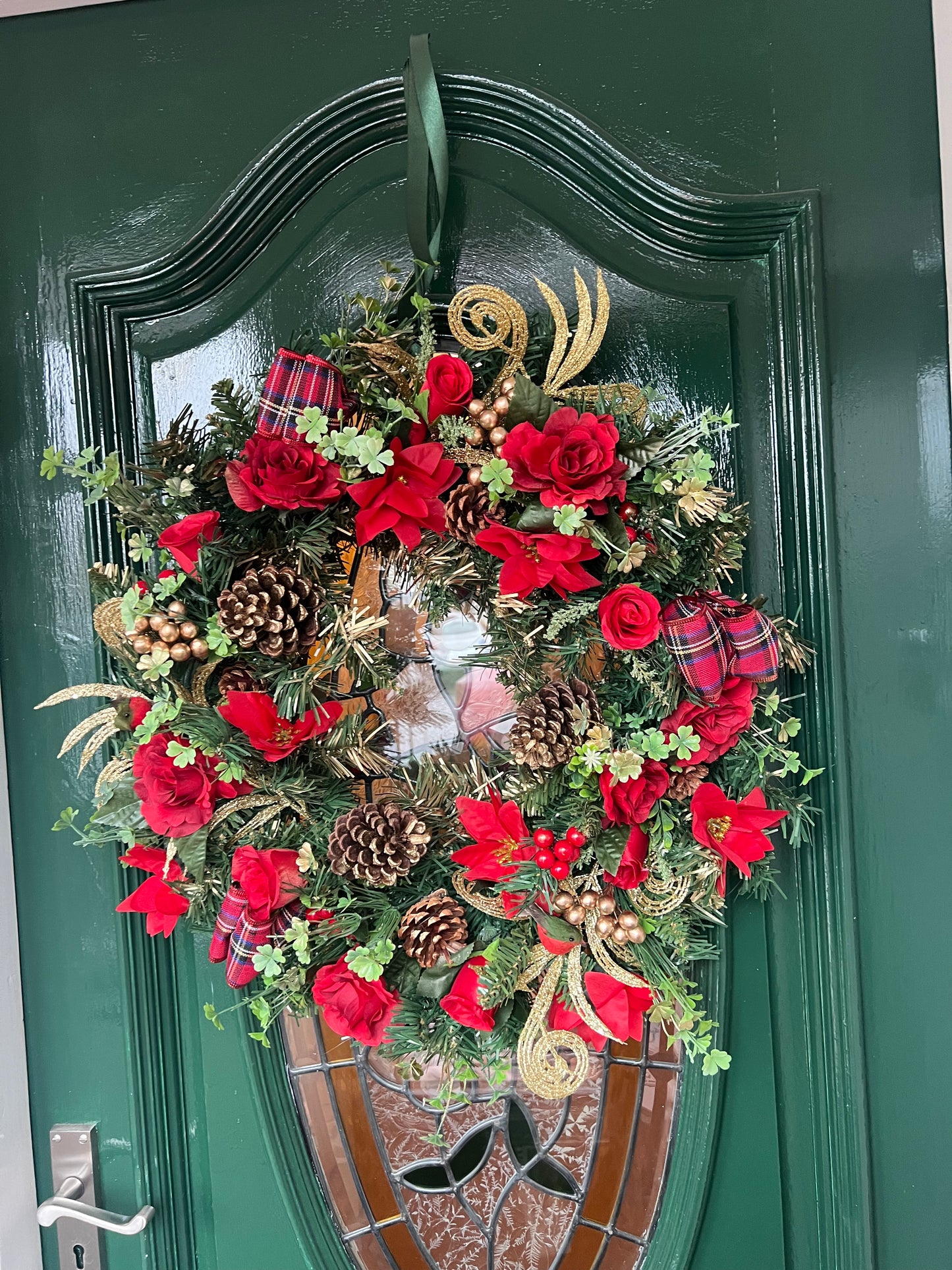 Cheer Christmas Door Wreath