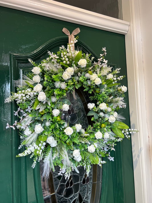 Snow White Door Wreath
